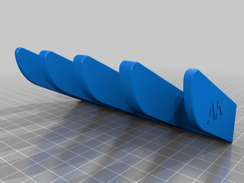 Giá treo băng đạn Airsoft AK gắn tường 4x - Image 7