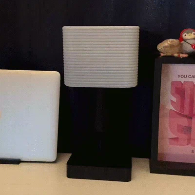Đèn bàn in 3D hoàn toàn (Fully 3D-Printed Desk Lamp)