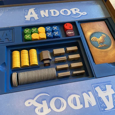 Bộ organizer hộp game Andor Junior