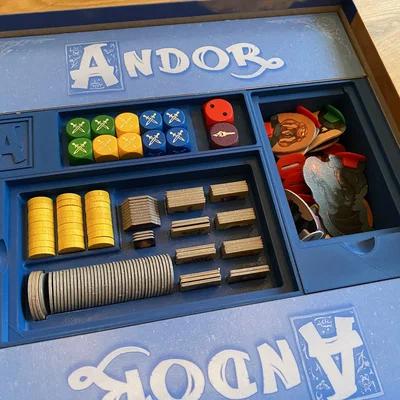 Bộ organizer hộp game Andor Junior