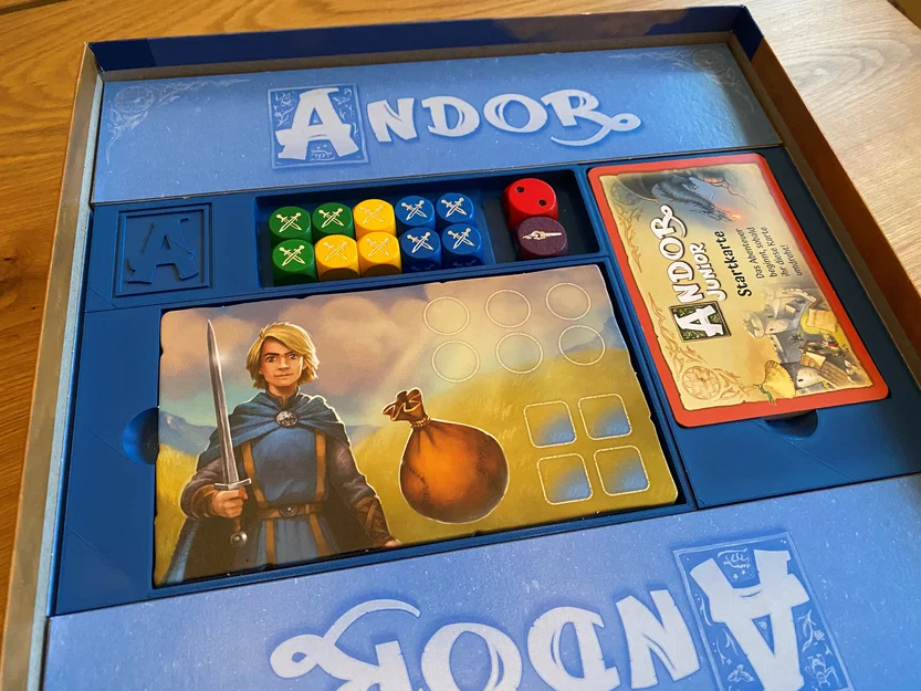 Bộ organizer hộp game Andor Junior - Image 3