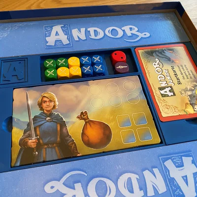 Bộ organizer hộp game Andor Junior