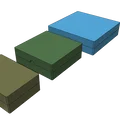 Hộp đựng ốc vít, linh kiện 3D đa năng, in không cần support - Thumbnail 9