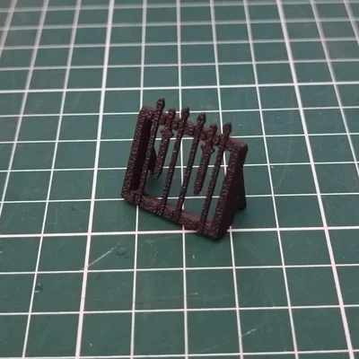 Mô hình giá để vũ khí cho trò chơi TTRPG (1x1 inch)