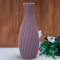 Bình Hoa Xoắn Cao (Tall Twisted Flower Vase) - Thumbnail 1