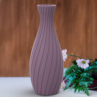 Bình Hoa Xoắn Cao (Tall Twisted Flower Vase)