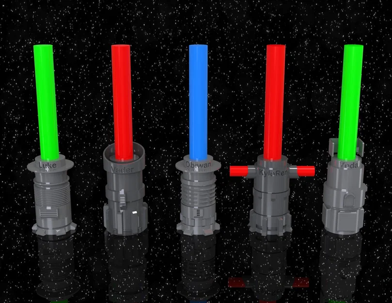 Thumb Wars Lightsabers (Finger toys) – Kiếm ánh sáng chơi thumb war - Image 2