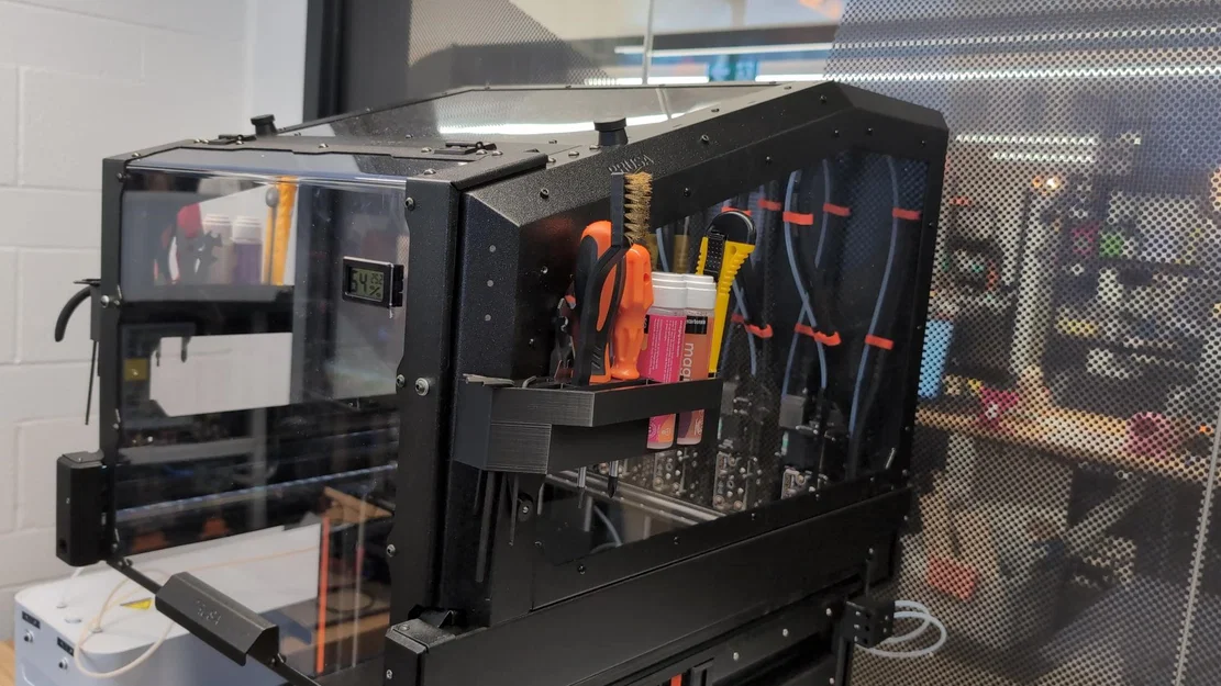 Khay đựng dụng cụ gắn thùng máy in Prusa XL tiện lợi - Image 1