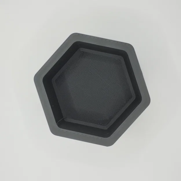 Chậu cây phong cách Mid-Century thiết kế lục giác - Image 3