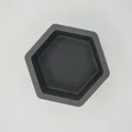 Chậu cây phong cách Mid-Century thiết kế lục giác - Thumbnail 3