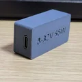 Vỏ thoáng khí cho board CKCS U1E 65W PD có jack 5.5x2.1 - Thumbnail 2