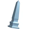 Mô hình cột đá Obelisk 1x1 cho bàn cờ TTRPG - Dễ in không cần support - Thumbnail 2