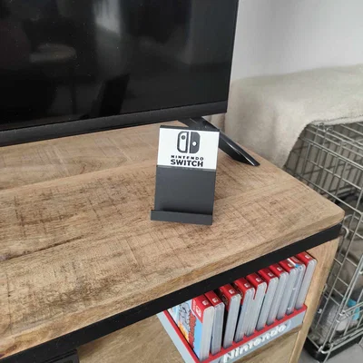 Đế dựng tay cầm Nintendo Switch in 3D gọn gàng, tinh tế