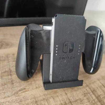 Đế dựng tay cầm Nintendo Switch in 3D gọn gàng, tinh tế