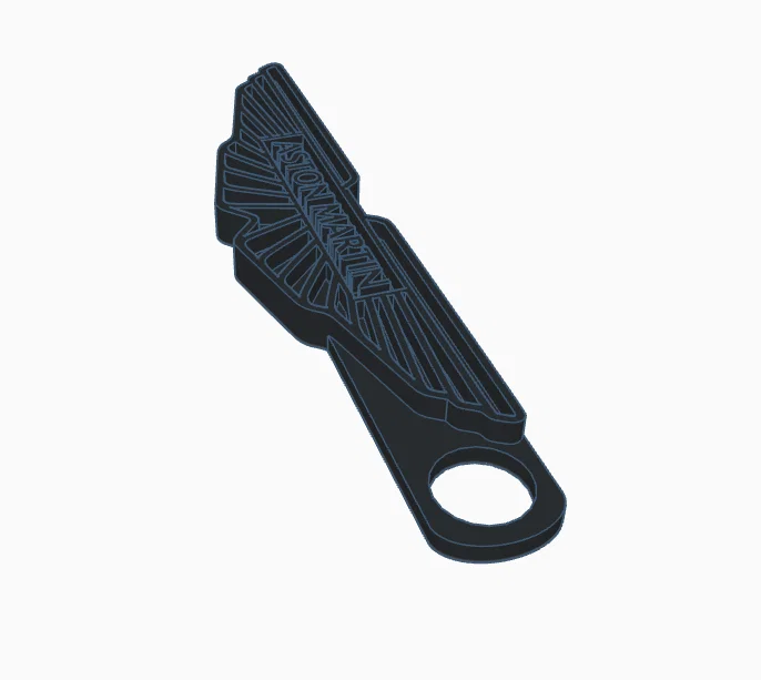 Móc khóa biểu tượng Aston Martin F1 - Phụ kiện in 3D cho fan tốc độ - Image 3