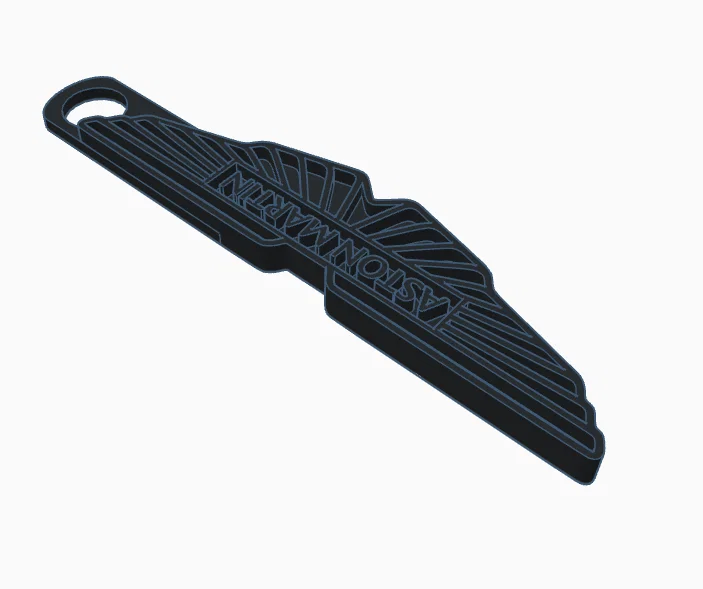Móc khóa biểu tượng Aston Martin F1 - Phụ kiện in 3D cho fan tốc độ - Image 5