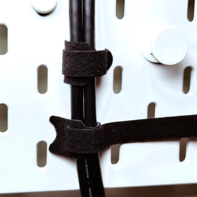 Ngàm gắn dây rút Velcro cho pegboard Ikea SKÅDIS