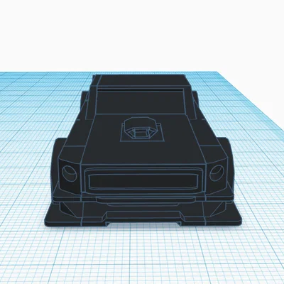 Mô hình Ford Mustang phong cách Hotwheels - File in 3D chất lượng