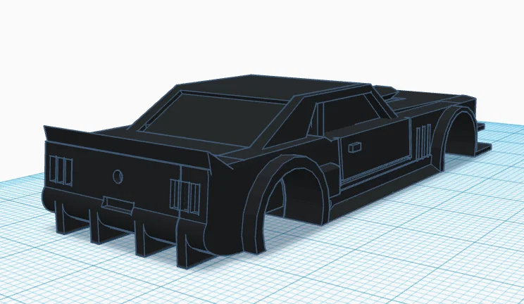 Mô hình Ford Mustang phong cách Hotwheels - File in 3D chất lượng - Image 4
