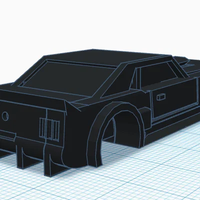 Mô hình Ford Mustang phong cách Hotwheels - File in 3D chất lượng