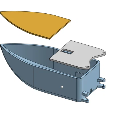 Dự án Arduino Motor Boat V3 (Thuyền RC)