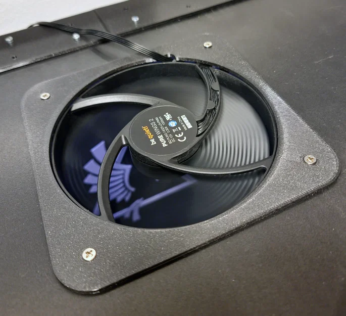 Ngàm gắn quạt tản nhiệt 140mm cho dự án PrintClosure - Image 1