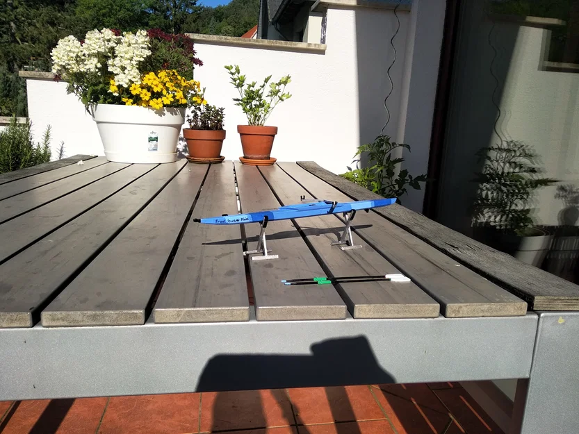 Thuyền đua Single Scull (racing shell) – model in 3D - Image 1