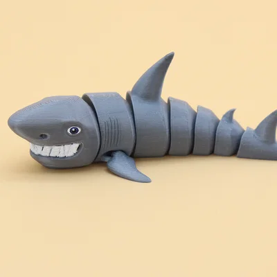 Cá Mập Khớp Nối Print-in-Place (Shark Articulated Print-in-Place)