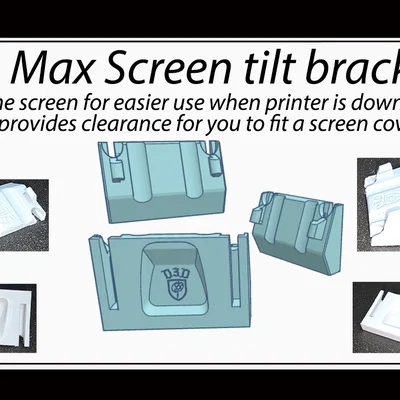 Ngàm nghiêng màn hình K1 Max/K1/K1c (Tương thích nắp che)