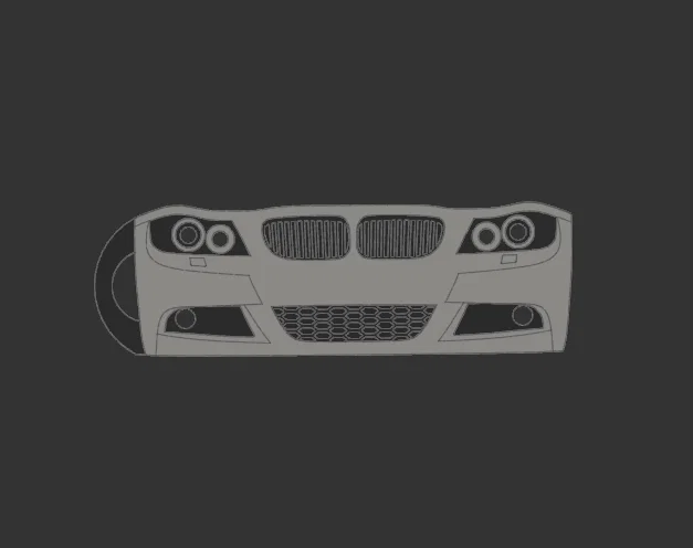 Móc khóa BMW E90 (Bmw E90 Keyring) - Image 1