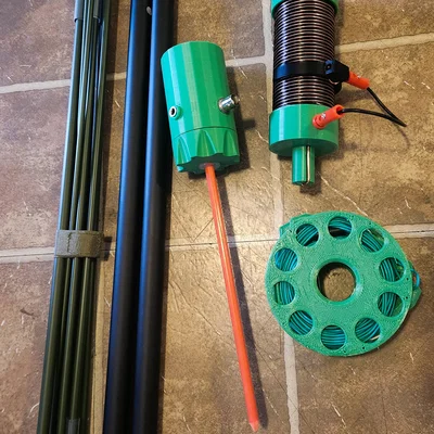 Bộ ăng-ten vertical đa băng Chat-To siêu gọn cho SOTA/POTA HF HAM