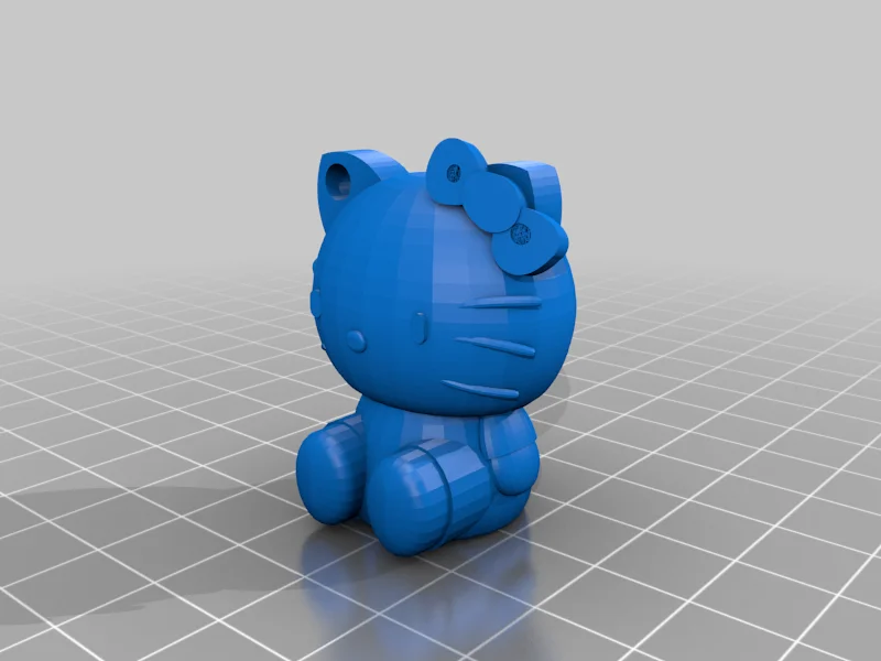 Móc khóa Hello Kitty (Sanrio) - Mẫu in 3D dễ thương cho mọi… 1
