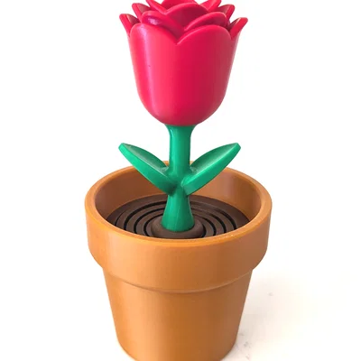 Springy Flower Fidget – Hoa Lò Xo Vặn Ren