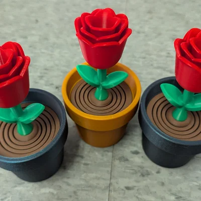 Springy Flower Fidget – Hoa Lò Xo Vặn Ren