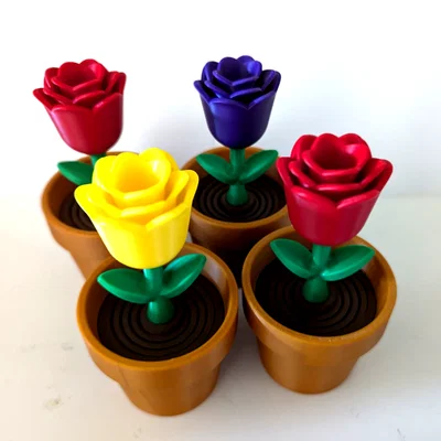 Springy Flower Fidget – Hoa Lò Xo Vặn Ren