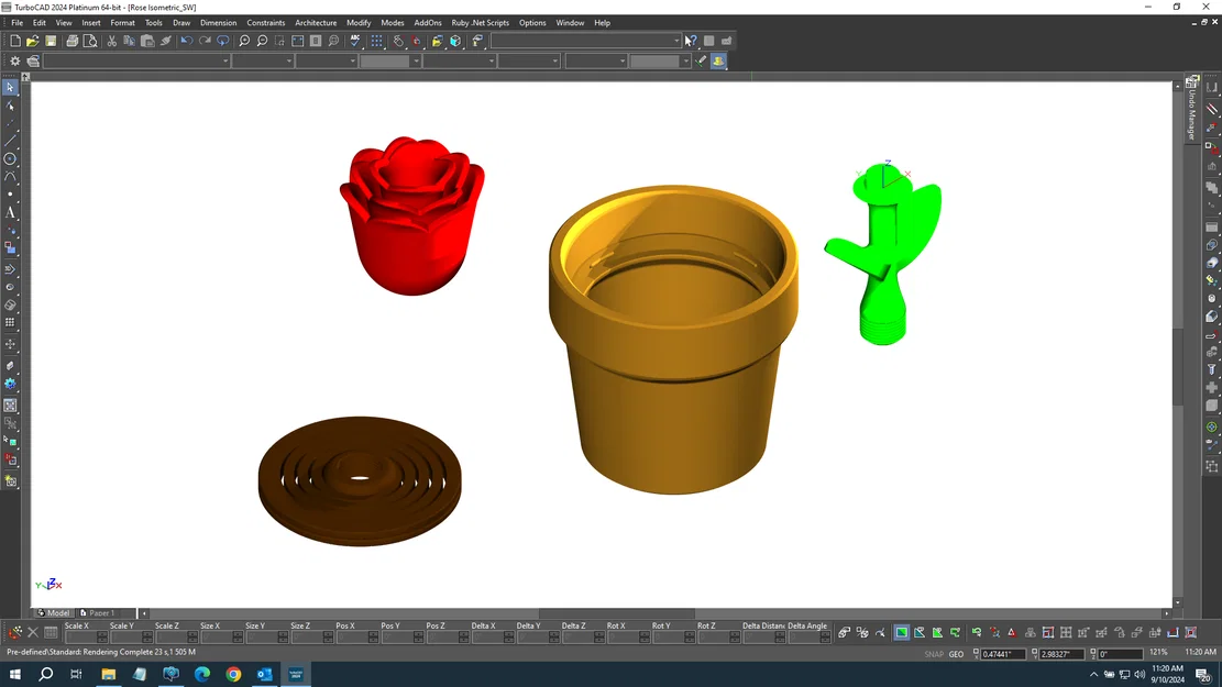 Springy Flower Fidget – Hoa Lò Xo Vặn Ren - Image 4