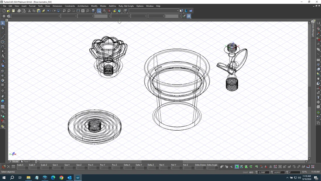 Springy Flower Fidget – Hoa Lò Xo Vặn Ren - Image 5
