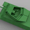 Mô hình xe tăng M10 Tank Destroyer (Achilles) in 3D đẹp mắt - Thumbnail 3