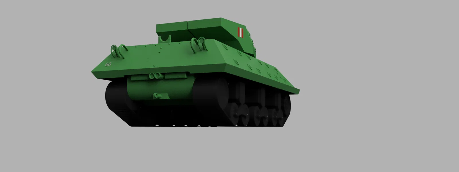 Mô hình xe tăng M10 Tank Destroyer (Achilles) in 3D đẹp mắt - Image 4