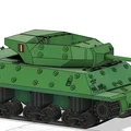 Mô hình xe tăng M10 Tank Destroyer (Achilles) in 3D đẹp mắt - Thumbnail 5
