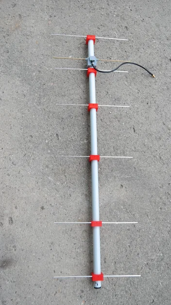 Bộ linh kiện antenna YAGI di động (Portable YAGI antenna components) - Image 3