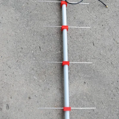 Bộ linh kiện antenna YAGI di động (Portable YAGI antenna components)