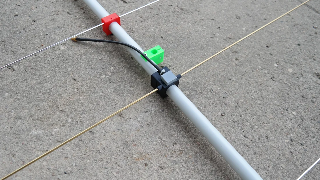 Bộ linh kiện antenna YAGI di động (Portable YAGI antenna components) - Image 5