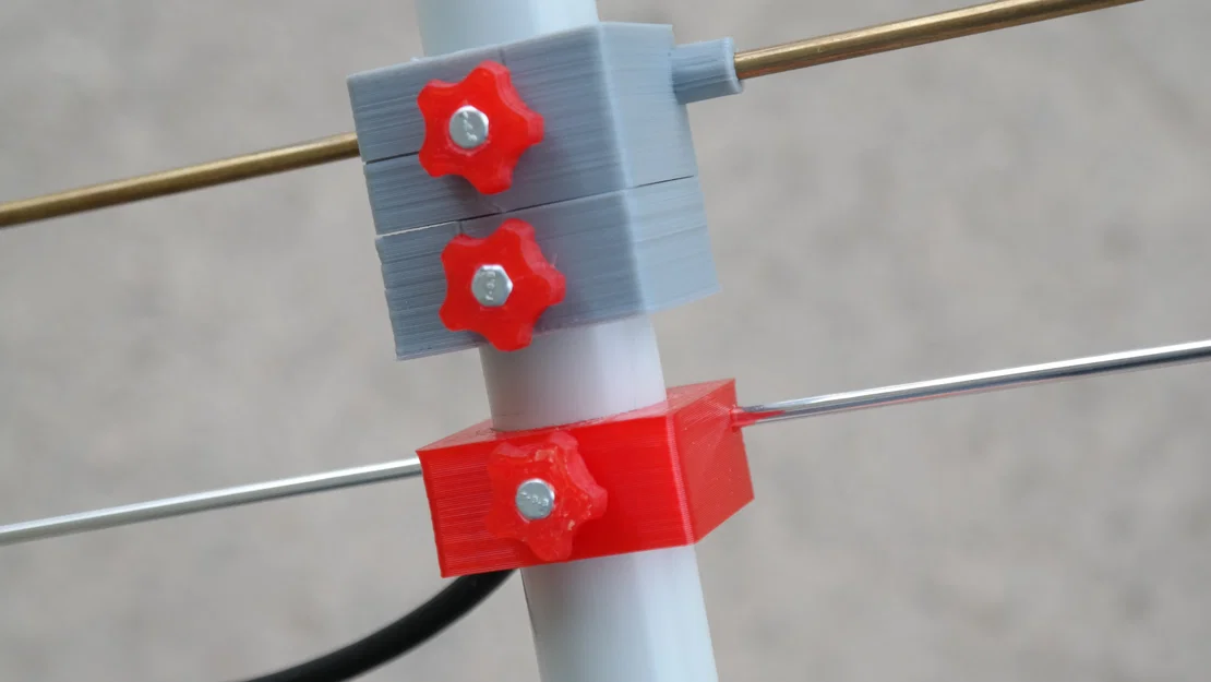 Bộ linh kiện antenna YAGI di động (Portable YAGI antenna components) - Image 7