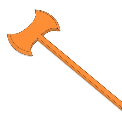 Rìu chiến hai tay cho Dummy 13 (Battle Axe for Dummy 13)