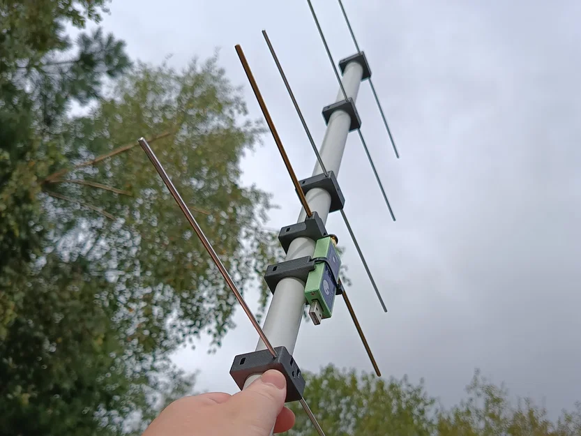 Ăng-ten Yagi 70cm kèm SDR (RTL2832) - Image 1