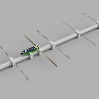 Ăng-ten Yagi 70cm kèm SDR (RTL2832)