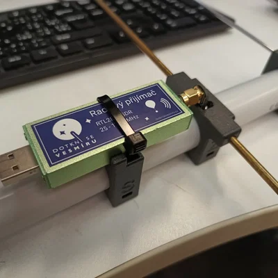 Ăng-ten Yagi 70cm kèm SDR (RTL2832)