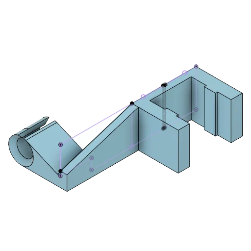 Gá đồng hồ so cho Neptune 4 Max (nhôm định hình 20x20) - DEPRECATED - Image 1