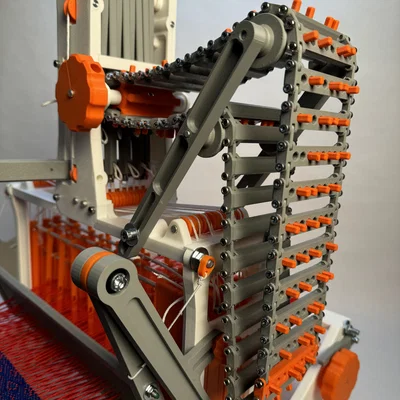 Nâng cấp gia cường cho khung cửi (loom) in 3D